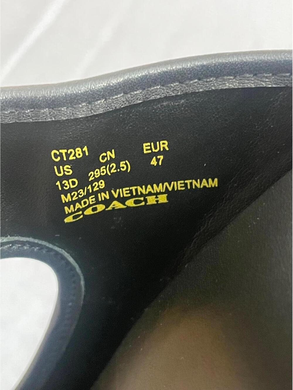 Coach Buckle Strap Sandals in Signature Jacquard 13D - Picture 6 of 9